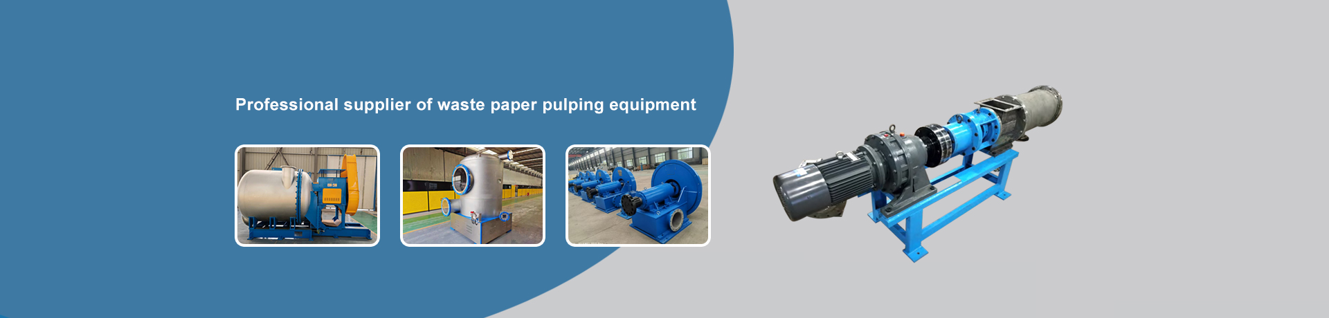 Pulping equipments
